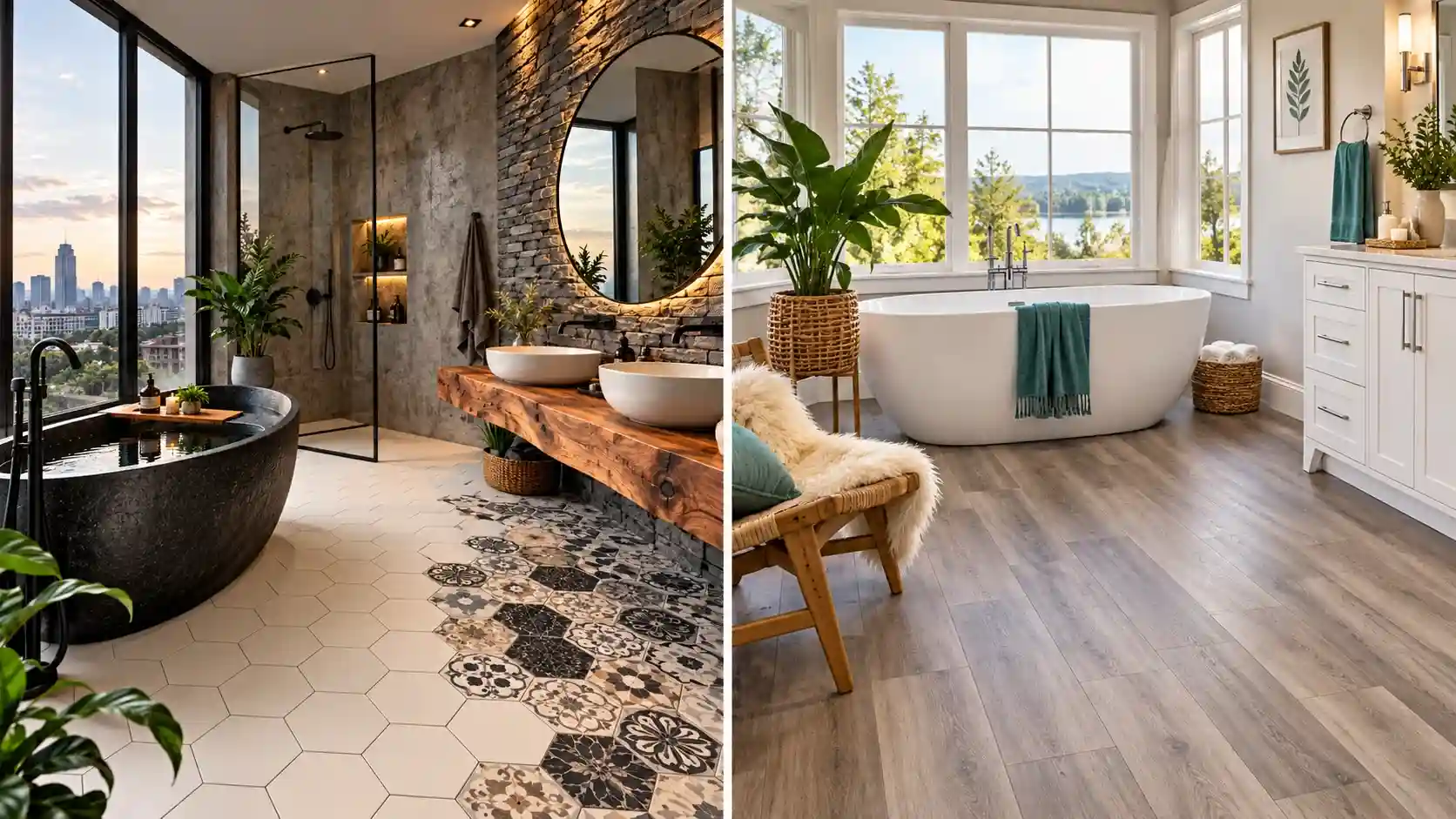 Best Flooring for Bathrooms: Waterproof Options Compared by Subfloor, Cost and Real-World Wear